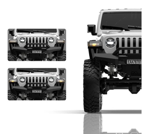 Радиоуправляемый краулер Volantex RC 787-1 белый 4WD 2.4G 1/24 RTR