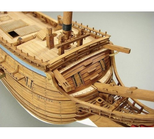 Сборная картонная модель Shipyard флейт Schwarzer Rabe (№39), 1/96