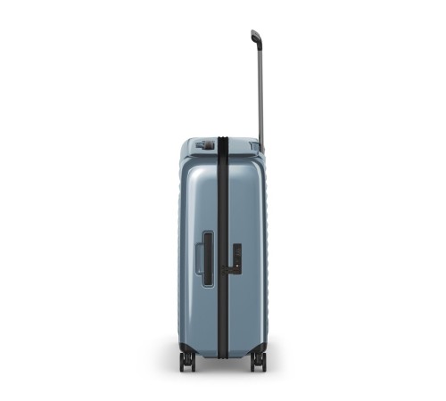Чемодан VICTORINOX Airox, голубой, 100% поликарбонат Makrolon, 46x29x69 см, 74 л