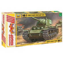 Сборная модель ZVEZDA Советский тяжелый танк КВ-1, подарочный набор, 1/35