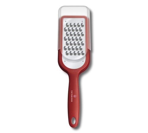 Тёрка крупная VICTORINOX, 26 см, АБС-пластик / сталь, красная, в картонной коробке