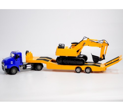 Радиоуправляемый тягач с тралом Double Eagle MACK 1/26 2.4G RTR