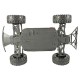 Радиоуправляемый шорт-корс Remo Hobby Rocket Brushless V2.0 (оранжевый) 4WD 2.4G 1/16 RTR