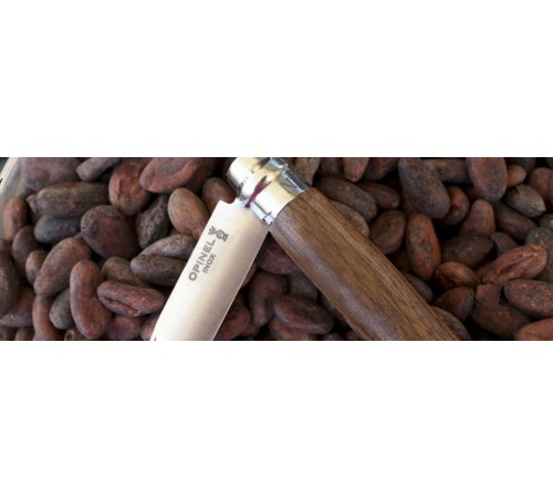 Нож Opinel №8, нержавеющая сталь, ореховая рукоять в картонной коробке, 002022