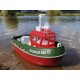 Радиоуправляемый буксир Heng Long Tugboat (зеленый) 2.4G 1/72 RTR