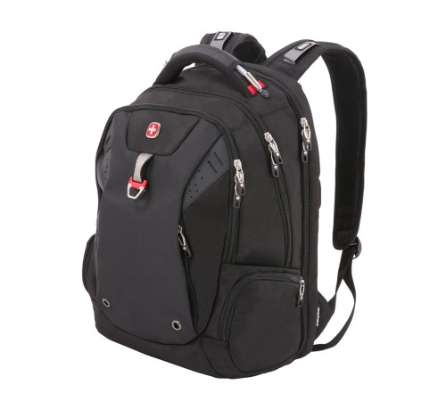 Рюкзак SWISSGEAR, 15'', черный, полиэстер 900D, 32х24х46, 34 л