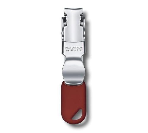 Книпсер VICTORINOX с отверстием для шнурка, сталь, красный, в блистере