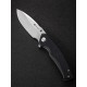 Складной нож SENCUT Slashkin D2 Steel Satin Finished Handle G10 Black