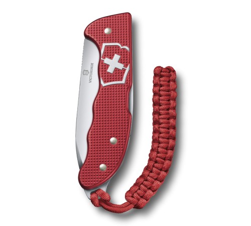 Нож охотника VICTORINOX Hunter Pro Alox 130 мм, 4 функции, с фиксатором лезвия, красный