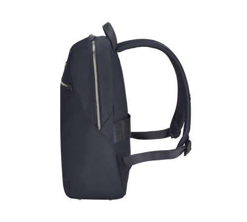 Рюкзак VICTORINOX Victoria Signature Compact Backpack, синий, нейлон/кожа, 30x16x38 см