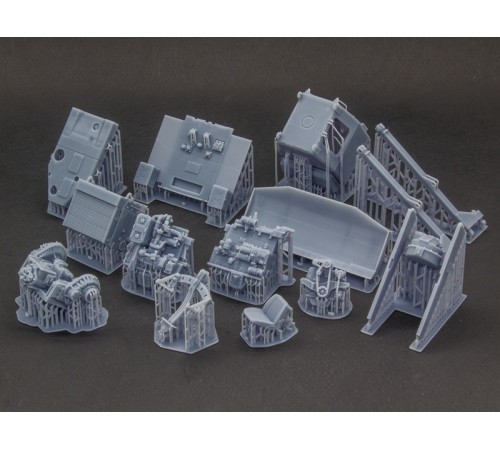 Сборная модель Red Iron Models Бульдозер 