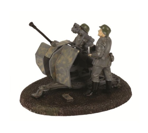 Сборные солдатики ZVEZDA Немецкое 20-мм зенитное орудие FLAK-38 с расчетом, 1/72