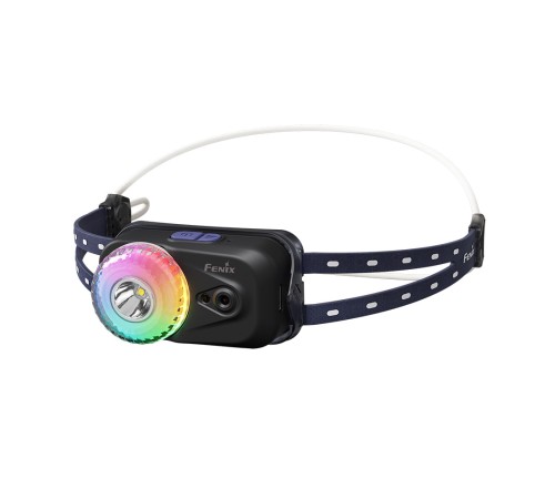 Фонарь Fenix налобный HL17R черный RGB