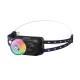 Фонарь Fenix налобный HL17R черный RGB