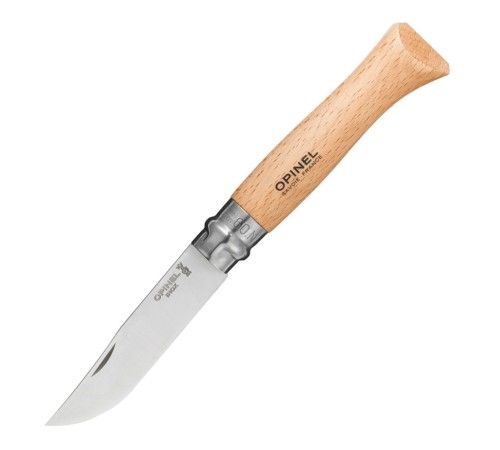Нож Opinel №9,  нержавеющая сталь, рукоять из дерева бука, 001083