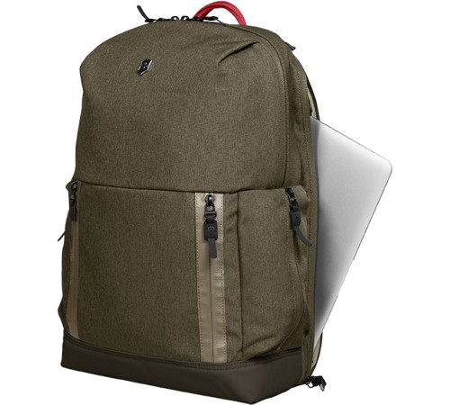 Рюкзак VICTORINOX Altmont Classic Deluxe Laptop 15'', зелёный, полиэфирная ткань, 33x16x47 см, 20 л