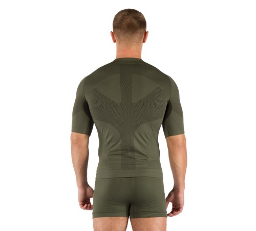 Футболка мужская Abel/ кор. рукав/ синтетика/ зеленый/ S-M, Abel6262SM