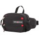 Сумка на пояс SWISSGEAR, черный, полиэстер M2, 23х10х15 см