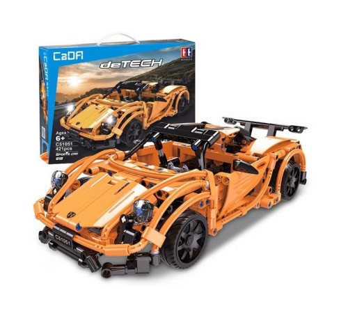 Р/У конструктор CaDA deTech Порше 918 (421 деталь)