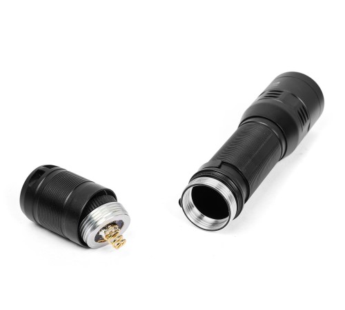 Ручной фонарь SKYWOODS WILD, 2500 люмен, USB-Type C, холодный свет, IP67