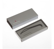 Коробка для ножей VICTORINOX 84 мм толщиной 1-2 уровня, картонная, серебристая