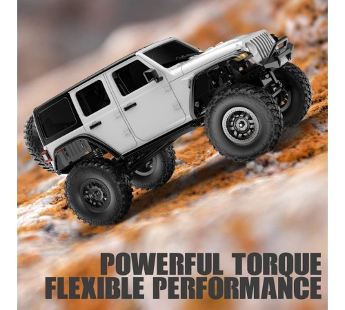 Радиоуправляемый краулер Volantex RC 787-1 белый 4WD 2.4G 1/24 RTR
