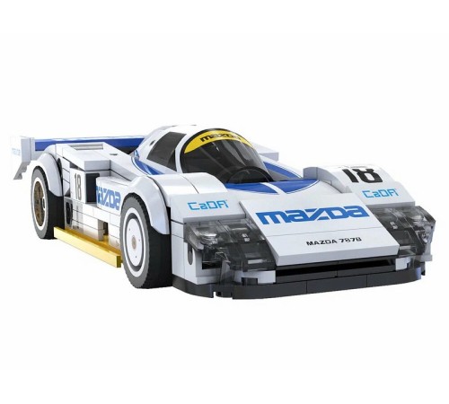 Конструктор CaDA спортивная машинка MAZDA 787B (#18) 1991 1/24 (242 детали)