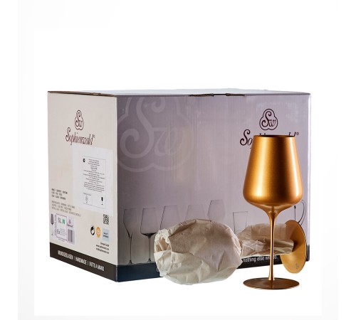 Бокалы для вина Sophienwald Golden Line Bordeaux 6 шт.