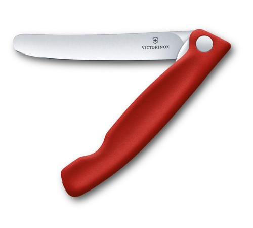 Нож для овощей VICTORINOX SwissClassic, складной, 11 см, красный
