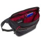 Сумка на пояс SWISSGEAR, черная, полиэстер с плетением рип-стоп, 38 x 5 x 15 см