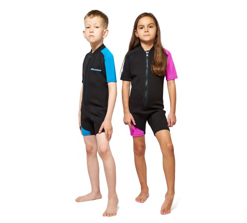 Детский гидрокостюм Salvimar Aquatic, 2 мм, розовый, L, на 12-14 лет