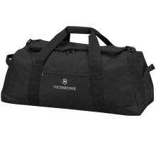 Сумка спортивная VICTORINOX Extra-Large Travel Duffel, чёрная, полиэстер/рипстоп, 91x38x36 см, 127 л