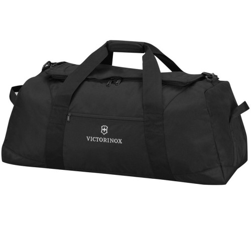 Сумка спортивная VICTORINOX Extra-Large Travel Duffel, чёрная, полиэстер/рипстоп, 91x38x36 см, 127 л