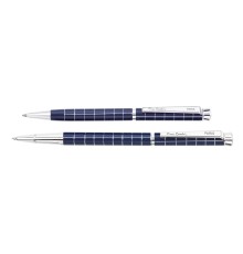 Набор Pierre Cardin PEN&PEN: ручка шариковая + роллер. Цвет - т.синий. Упаковка Е.