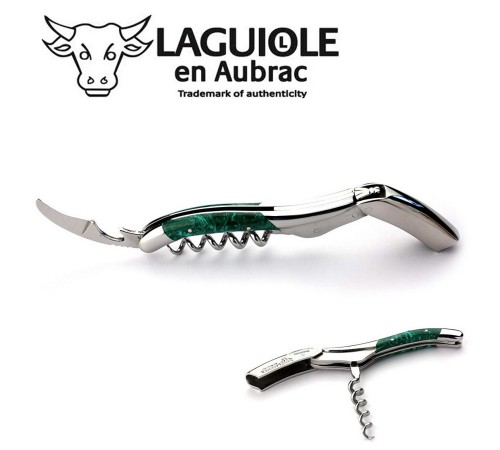 Штопор Laguiole En Aubrac Sommelier Malachite