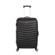 Чемодан SWISSGEAR FRIBOURG, чёрный, АБС-пластик, 37x23x54см, 35 л