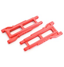 Рычаги пластиковые (удлиненные) для Remo Hobby 1/8 8037 (2024г), тюнинг, красные