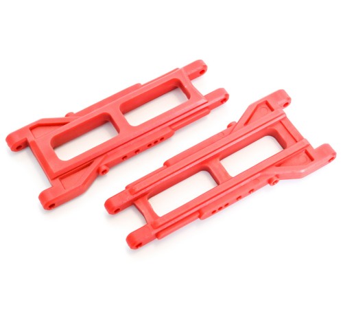 Рычаги пластиковые (удлиненные) для Remo Hobby 1/8 8037 (2024г), тюнинг, красные