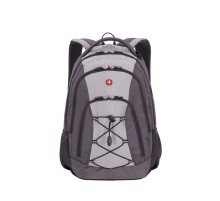 Рюкзак SWISSGEAR, серый, полиэстер, 33х19х45 см, 28 л