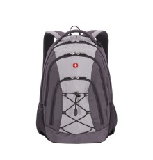 Рюкзак SWISSGEAR, серый, полиэстер, 33х19х45 см, 28 л