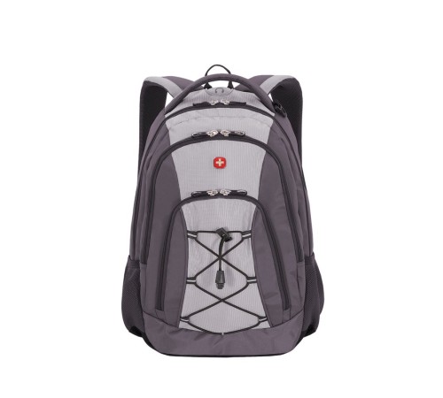 Рюкзак SWISSGEAR, серый, полиэстер, 33х19х45 см, 28 л