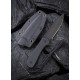 Нож CIVIVI Fixed Blade Elementum D2 Steel Black Stonewash Handle G10 Black