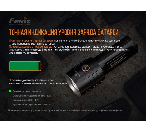 Фонарь Fenix LR35R
