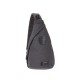 Рюкзак SWISSGEAR на одно плечо, cерый, ткань Grey Heather/ полиэстер 600D PU, 25х15х45 см, 7 л