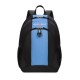 Рюкзак SWISSGEAR, чёрный/голубой, полиэстер 420D, 32х14х45 см, 20 л