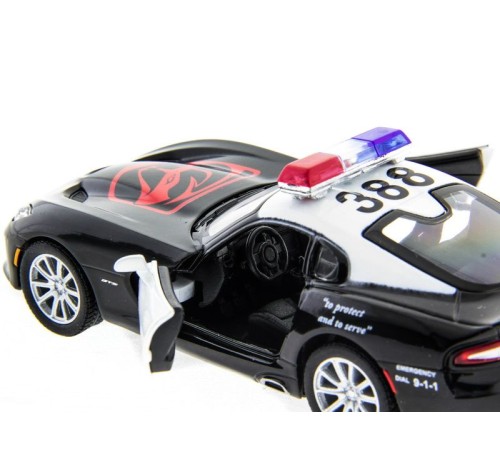Машина Kinsmart 1:40 SRT Viper Police в асс. инерция (1/12шт.) б/к