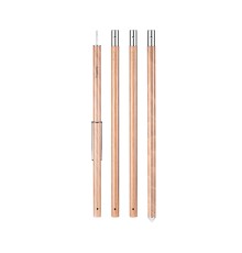Стойка для тента Naturehike NH20PJ040 алюминиевый сплав 2.4 м, 4 секции, цвет дерево, 6927595782545