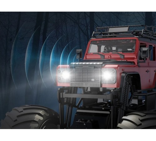 Радиоуправляемый краулер Double Eagle Land Rover Defender D110 Bigfoot 1/8 4WD 2.4G RTR