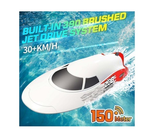 Радиоуправляемый скоростной катер Flytec V008 с водомётом 2.4G RTR