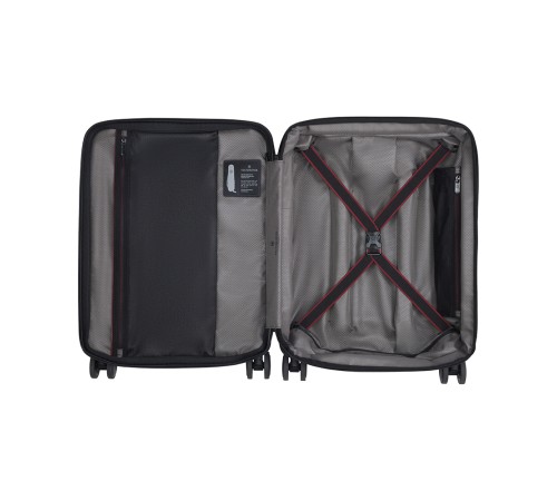 Чемодан VICTORINOX Spectra™ 3.0 Global Carry-On, темно-зеленый, поликарбонат Sorplas™, 40x20x55 см, 39 л
